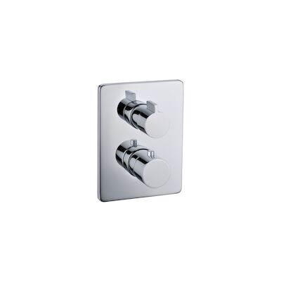 Thermostatische Inbouw Douchekraan VMK 20×15 cm Incl. Easy Move Chroom