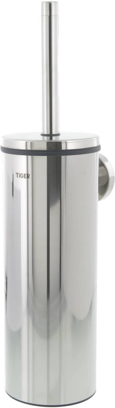 Tiger Boston Closetborstelgarnituur 9,3×12,6×35,6 cm RVS Gepolijst