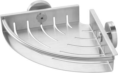 Tiger Boston doucherek 19,5×19,5x5cm geborsteld RVS