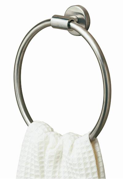 Tiger Boston Handdoekring 21,3×6,3×22,8 cm RVS Geborsteld