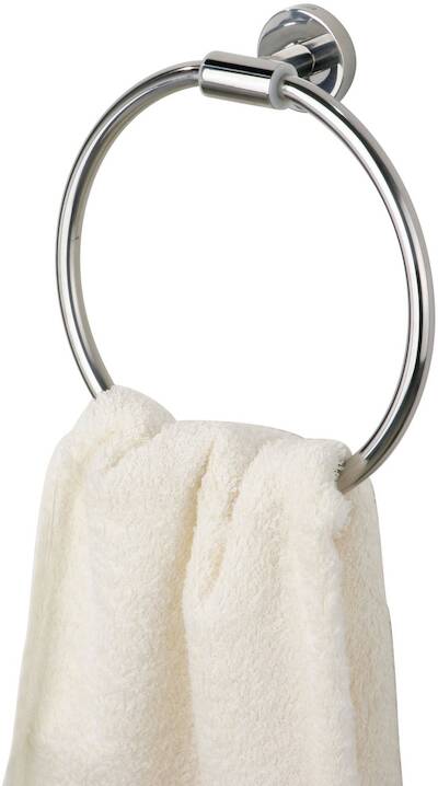 Tiger Boston Handdoekring 21,3×6,3×22,8 cm RVS Gepolijst