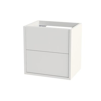 Tiger Boston Wastafelonderkast 60 cm Hoogglans Wit
