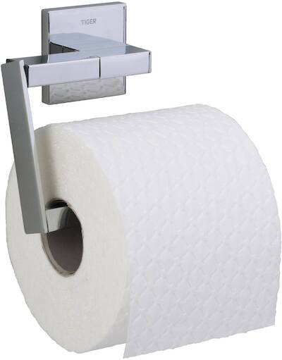 Tiger Items toiletrolhouder 13,1×4,5x11cm chroom