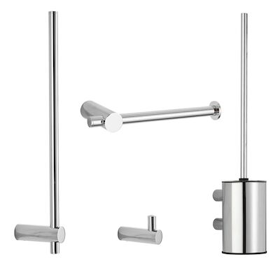 Toiletaccessoires Set BWS Academy Chroom