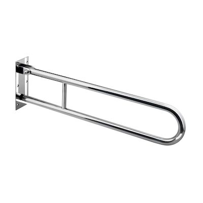 Toiletbeugel Sapho Opklapbaar 60×15.3 cm RVS