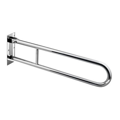 Toiletbeugel Sapho Opklapbaar 80×15.3 cm RVS