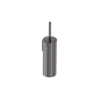 Toiletborstel MAY Wandmodel Geborsteld Carbon Black PVD