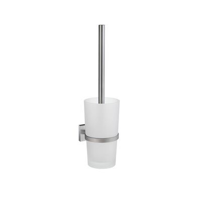 Toiletborstel met Wandhouder Smedbo House Melkglas Mat Chroom