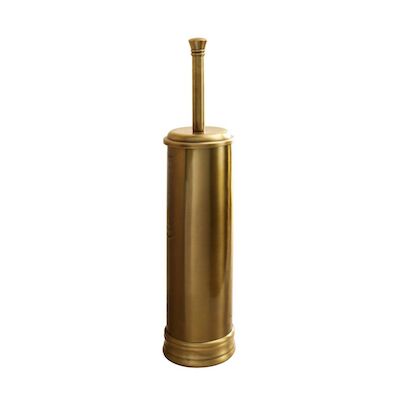 Toiletborstelhouder Sapho Gedy Vrijstaand Rond 41×8.9 cm Brons
