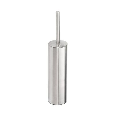 Toiletborstelhouder Sapho X-Steel Hangend Rond 39×9 cm Geborsteld RVS