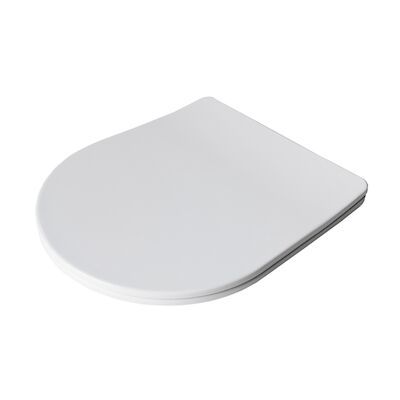 Toiletbril BWS Softclose Zitting Met Deksel 36 cm Wit