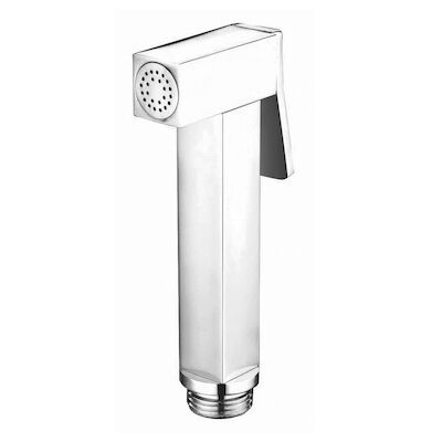 Toiletdouche BWS Miro Met Muurhaak Vierkant 11.65×4.6cm Chroom