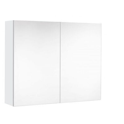 Toiletkast Allibert Pesaro 80 cm Glanzend Alphenwit