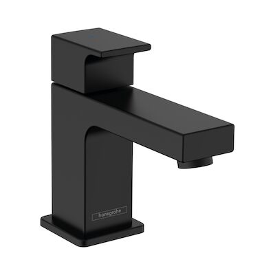 Toiletkraan HansGrohe Vernis Shape Koud Water Zinc Zonder Afvoer Mat Zwart