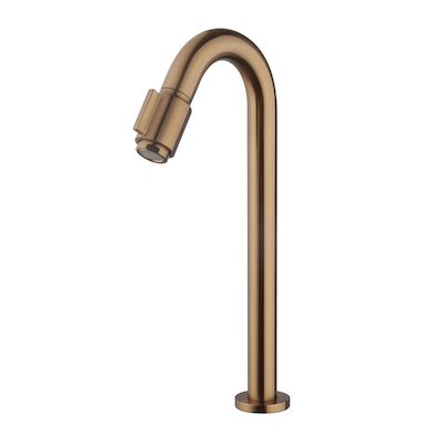 Toiletkraan XL Wiesbaden Victoria 1/2 Geborsteld Brons Koper
