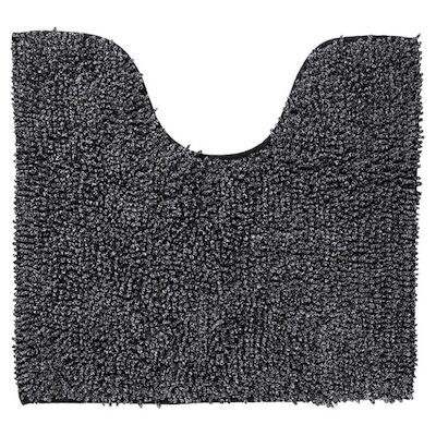 Toiletmat Sealskin Misto Chenille Katoen 60×55 cm Zwart