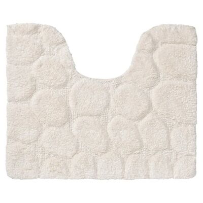 Toiletmat Sealskin Pebbles Katoen 60×50 cm Ivoor