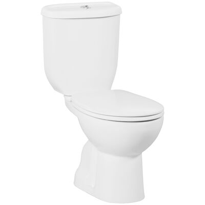 Toiletpot Staand BWS Sedef Onder Aansluiting Wit (AO)