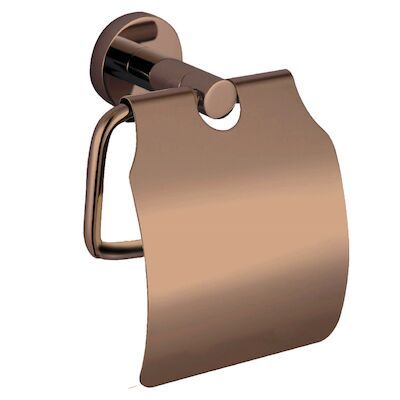 Toiletrolhouder Best Design Dijon Met Klep PVD Glans Brons