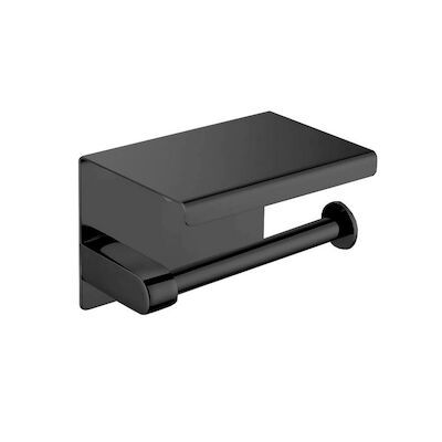 Toiletrolhouder Best Design Moya Telefoonhouder 13.5×10 cm Gunmetal
