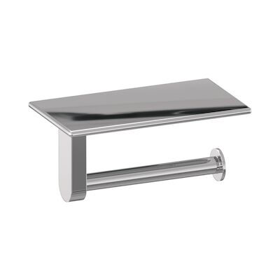 Toiletrolhouder Brauer Chrome Edition Met Planchet Chroom