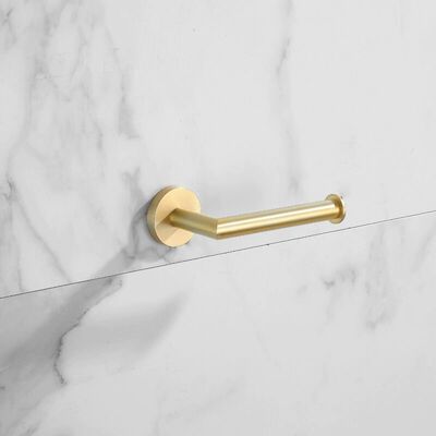 Toiletrolhouder BWS Brass Geborsteld Mat Goud