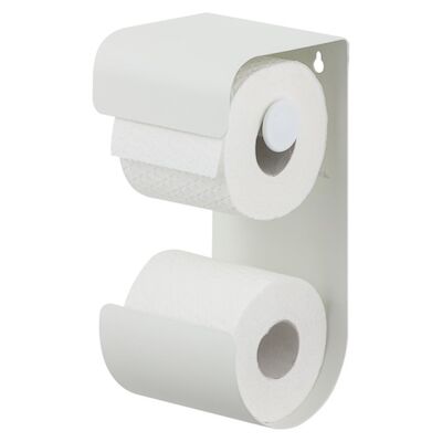 Toiletrolhouder dubbel Sealskin Brix Wit