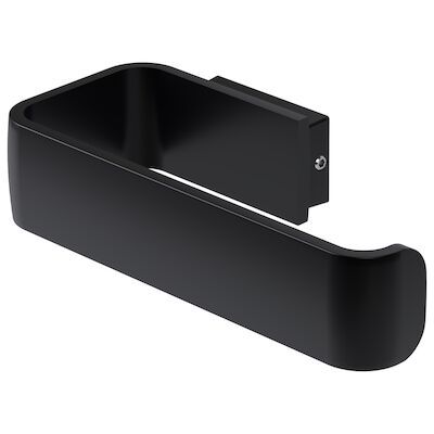 Toiletrolhouder Haceka Aline Black 15,6×3,5 cm Aluminium Mat Zwart