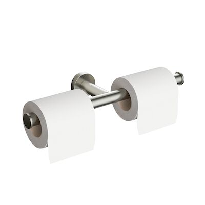 Toiletrolhouder Hotbath Cobber Geborsteld Nikkel