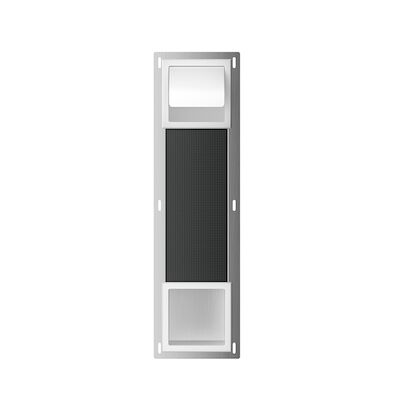 Toiletrolhouder met Klep en Reserverolhouder Inbouw BWS Milan Mat Wit