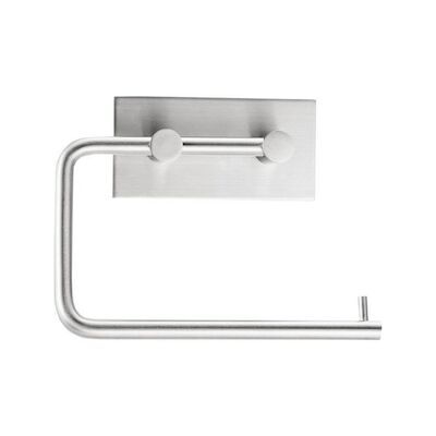 Toiletrolhouder Sapho 13.5×8.5 Zelfklevend Geborsteld RVS