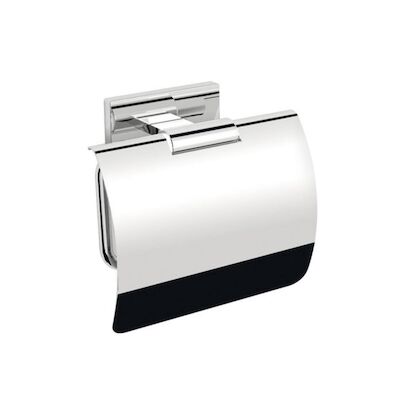Toiletrolhouder Sapho Olymp 12.5×7.8 cm met Klep Chroom