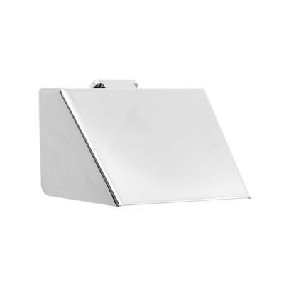 Toiletrolhouder Sapho Soul 15.6×12 cm met Klep Chroom