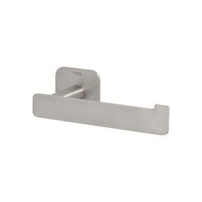 Toiletrolhouder Tiger Colar L Vorm Geborsteld RVS