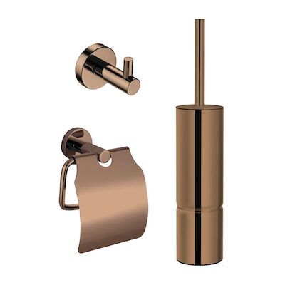 Toiletset Best Design One Pack Dijon PVD Glans Brons