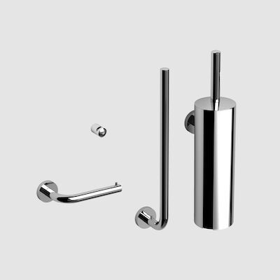 Toiletset Clou InBe Accessoireset Chroom