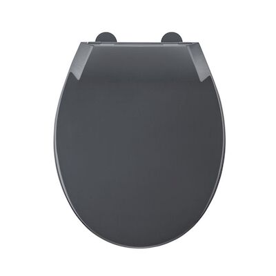 Toiletzitting Allibert Mila Afklikbaar 37,2×5,2×45 cm Soft-Close Kunststof Antraciet