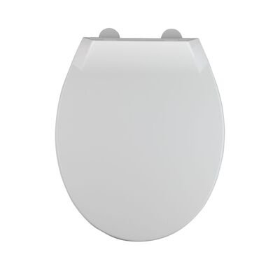 Toiletzitting Allibert Mila Afklikbaar 37,2×5,2×45 cm Soft-Close Kunststof Wit
