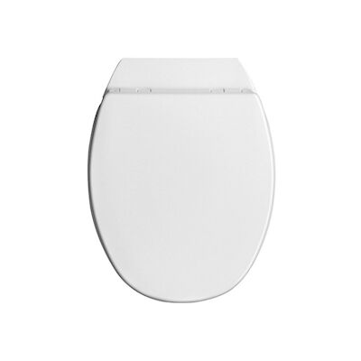 Toiletzitting Allibert Paladin Afklikbaar 36,7×4,8×48 cm Geperst Hout Wit