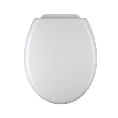 Toiletzitting Allibert Stability Afklikbaar 38x5x45,5 cm Soft-Close Kunststof Wit