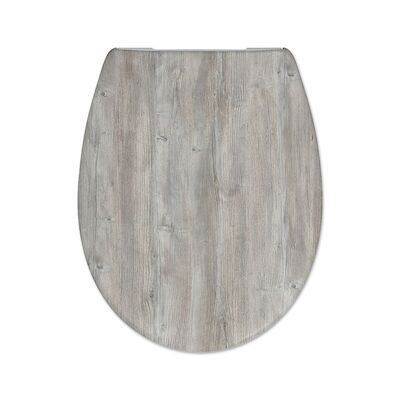 Toiletzitting Cedo Ponderosa Pine Softclose Houtlook Grijs