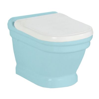 Toiletzitting Creavit Antik 34,8×43,9 cm met Softclose Glans Wit