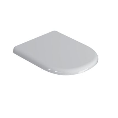 Toiletzitting Globo Lalita 36,4×46 cm Softclose Quickrelease Glans Wit
