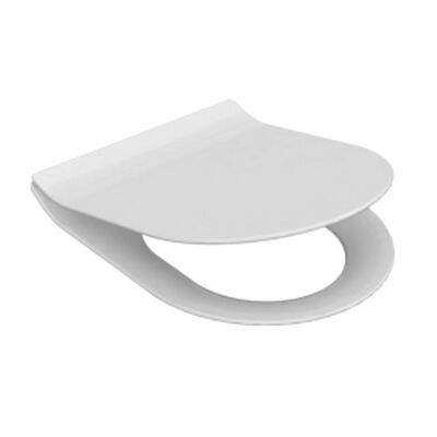 Toiletzitting Idevit Alfa met Softclose en QuickRelease Duroplast Wit