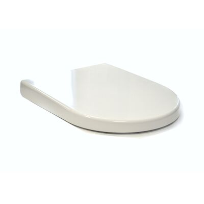 Toiletzitting Sanicare Soft-Close Rondo Met Deksel 35,6×43,5cm Wit