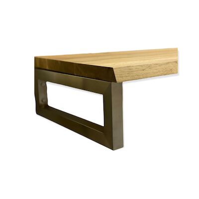 Topblad Casajoy West Eiken Incl O Brackets 100×50 cm