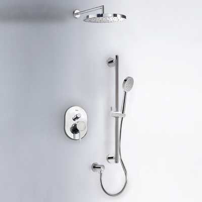 Tres Alplus inbouw doucheset chroom 20318003
