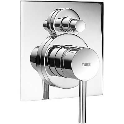 Tres Max Inbouw bad/douchemengkraan Chroom 162180