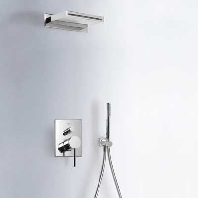 Tres Mono-Term inbouw doucheset chroom 06218006