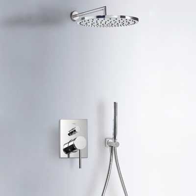 Tres Mono-Term inbouw doucheset thermostatisch chroom 06218003